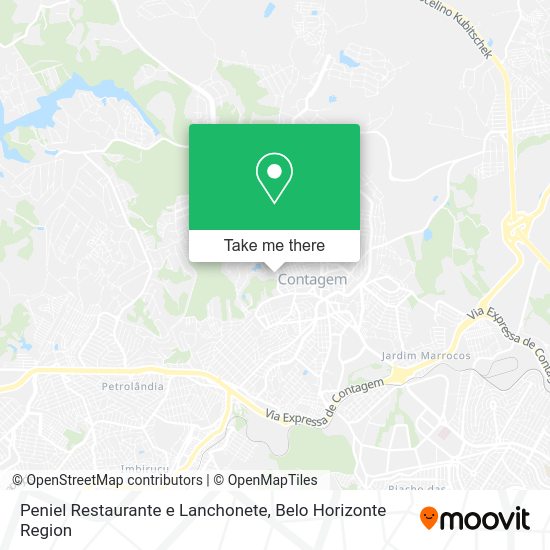Peniel Restaurante e Lanchonete map