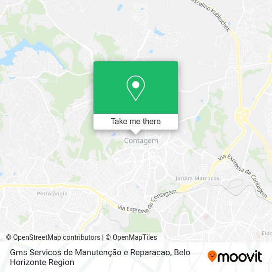 Gms Servicos de Manutenção e Reparacao map