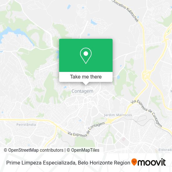 Prime Limpeza Especializada map