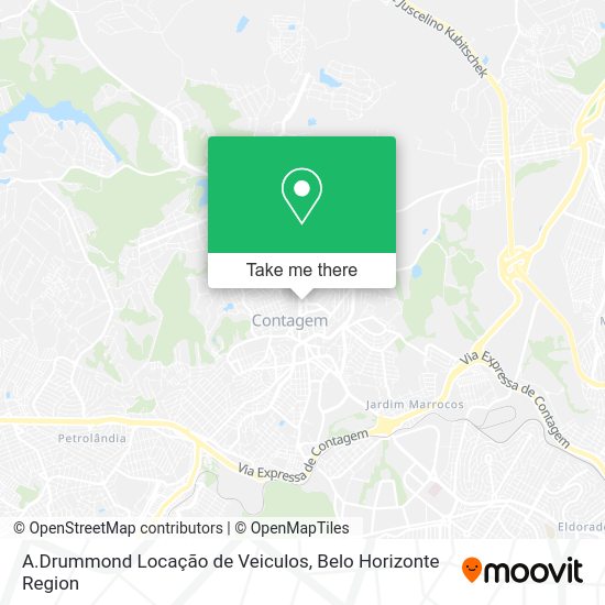 A.Drummond Locação de Veiculos map