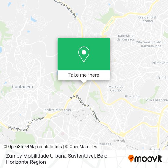 Zumpy Mobilidade Urbana Sustentável map