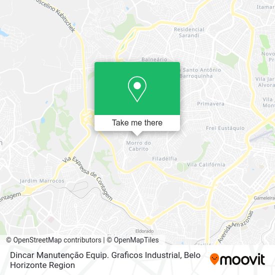 Dincar Manutenção Equip. Graficos Industrial map