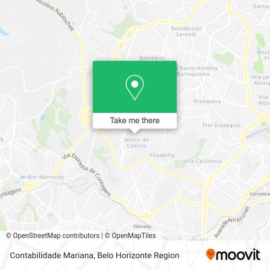 Contabilidade Mariana map