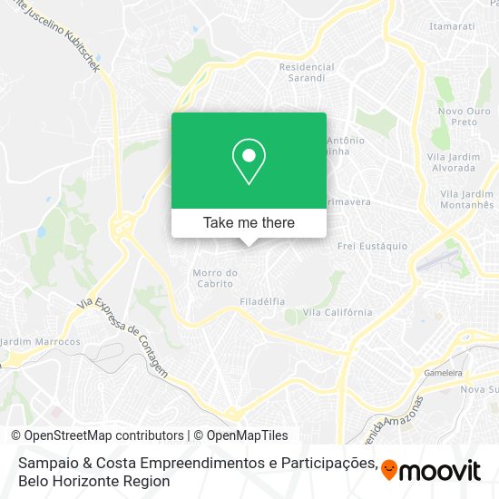 Sampaio & Costa Empreendimentos e Participações map