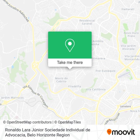 Ronaldo Lara Júnior Sociedade Individual de Advocacia map