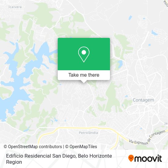 Edifício Residencial San Diego map