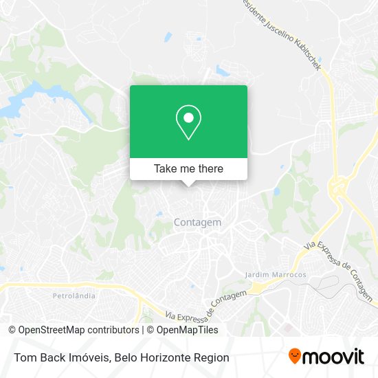 Tom Back Imóveis map