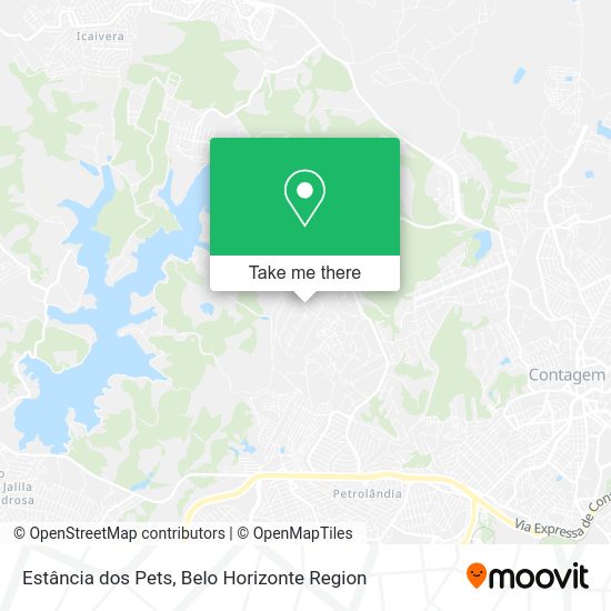 Estância dos Pets map
