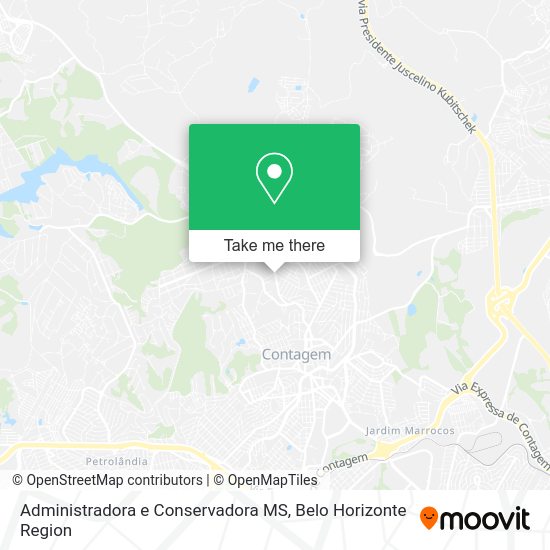 Administradora e Conservadora MS map