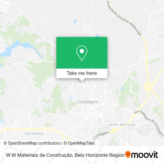 W.W Materiais de Construção map