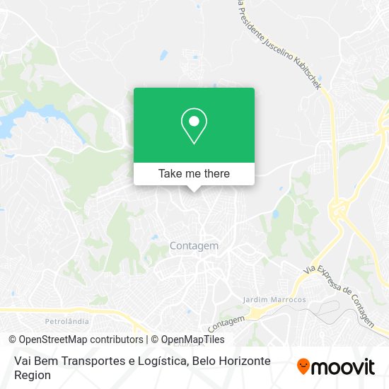 Vai Bem Transportes e Logística map