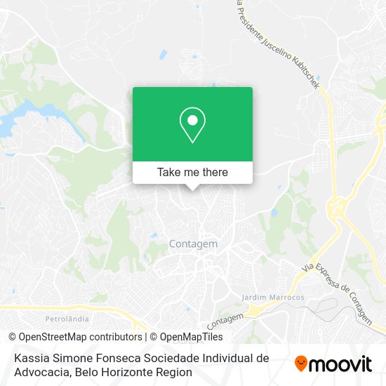 Kassia Simone Fonseca Sociedade Individual de Advocacia map