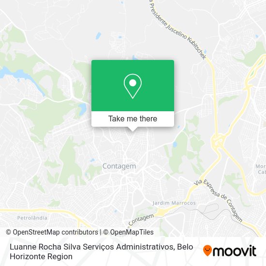 Luanne Rocha Silva Serviços Administrativos map
