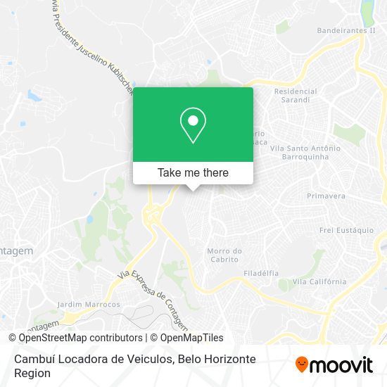 Cambuí Locadora de Veiculos map
