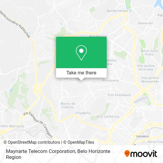 Maynarte Telecom Corporation map