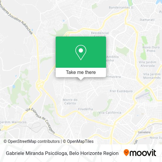 Gabriele Miranda Psicóloga map