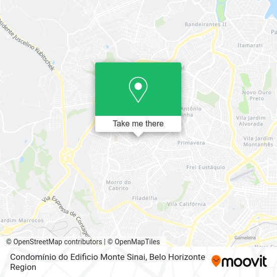 Condomínio do Edificio Monte Sinai map