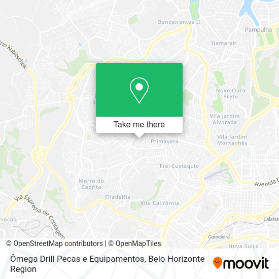 Ômega Drill Pecas e Equipamentos map