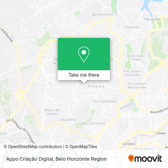 Appo Criação Digital map