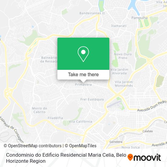 Condomínio do Edificio Residencial Maria Celia map