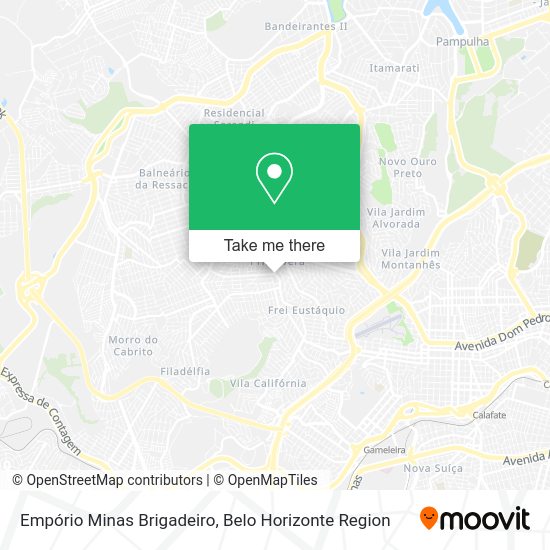 Empório Minas Brigadeiro map