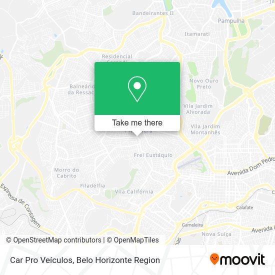 Car Pro Veículos map