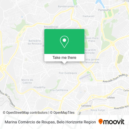 Marina Comércio de Roupas map