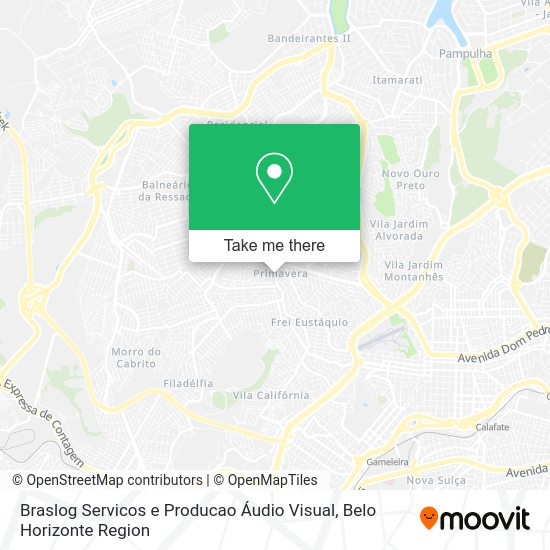 Braslog Servicos e Producao Áudio Visual map