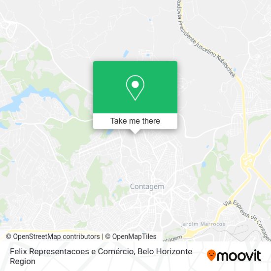 Felix Representacoes e Comércio map