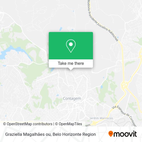 Graziella Magalhães ou map