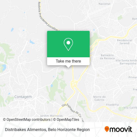 Distribakes Alimentos map