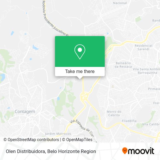Olen Distribuidora map