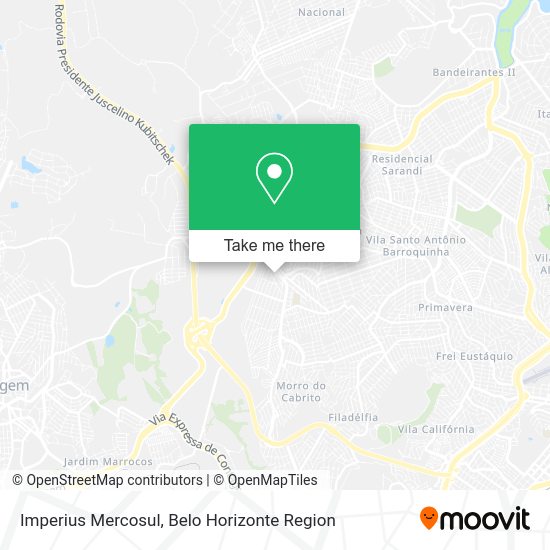 Imperius Mercosul map