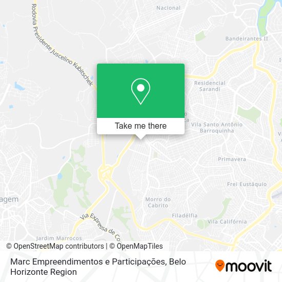 Marc Empreendimentos e Participações map