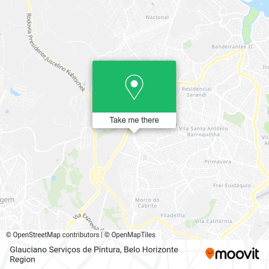 Glauciano Serviços de Pintura map