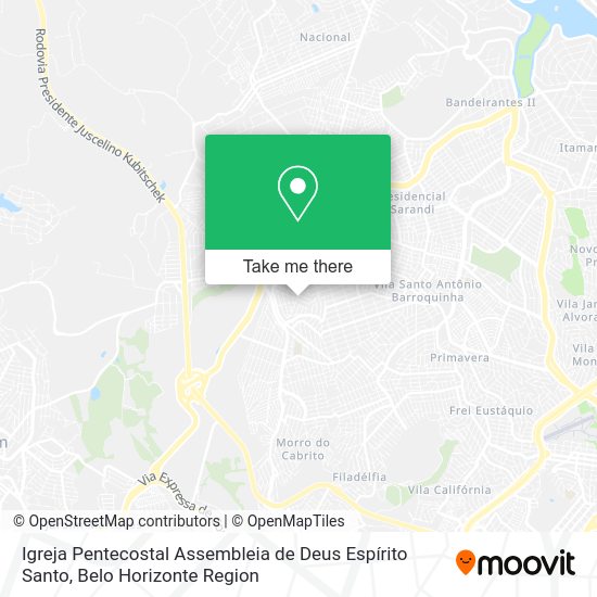 Igreja Pentecostal Assembleia de Deus Espírito Santo map