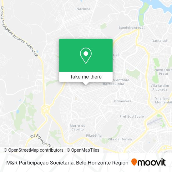 M&R Participação Societaria map