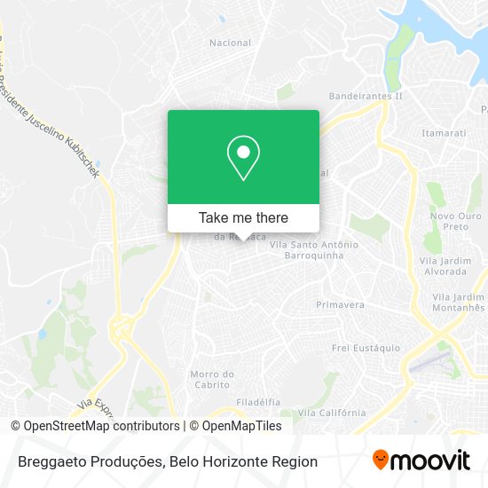 Breggaeto Produções map