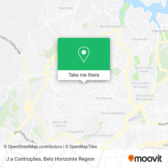J:a Contruções map