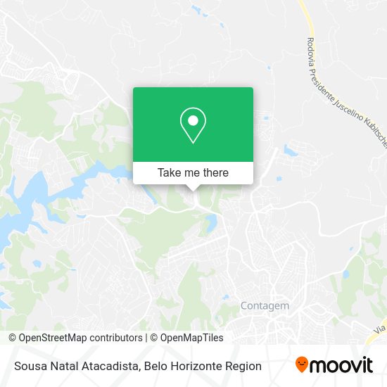 Sousa Natal Atacadista map
