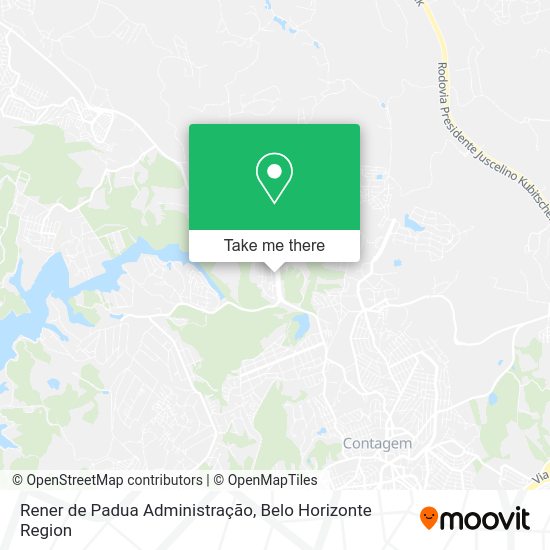 Rener de Padua Administração map