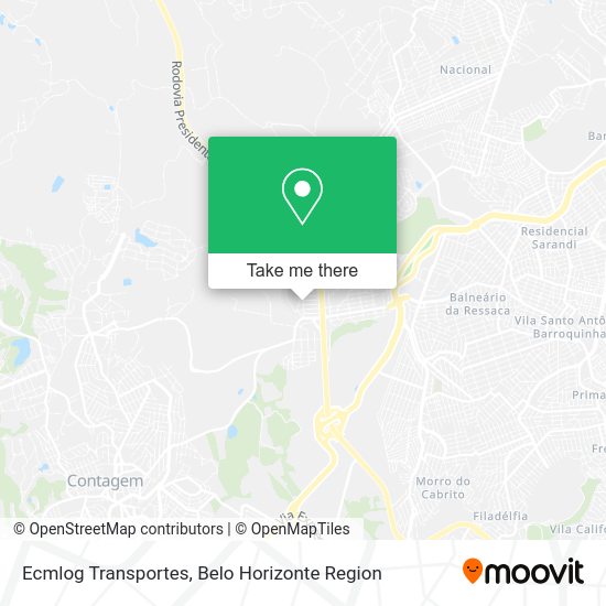 Ecmlog Transportes map