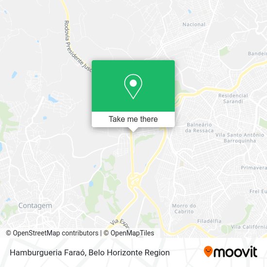 Hamburgueria Faraó map
