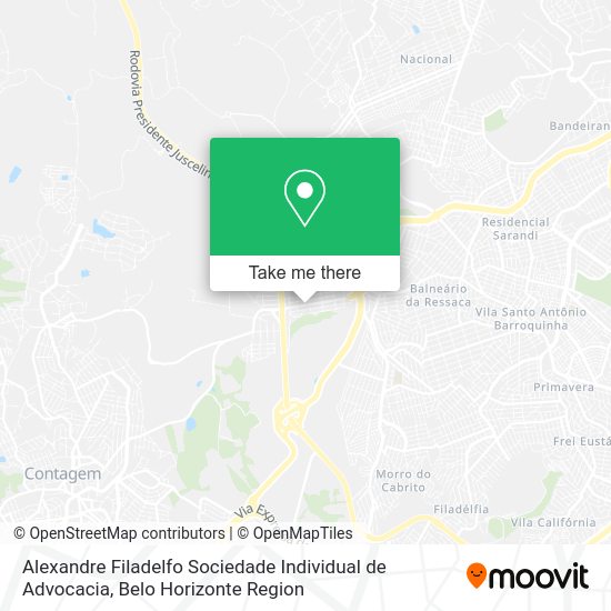 Alexandre Filadelfo Sociedade Individual de Advocacia map