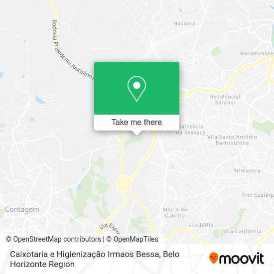 Caixotaria e Higienização Irmaos Bessa map