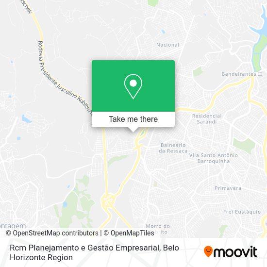 Rcm Planejamento e Gestão Empresarial map