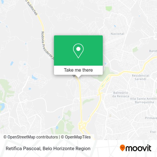 Retífica Pascoal map