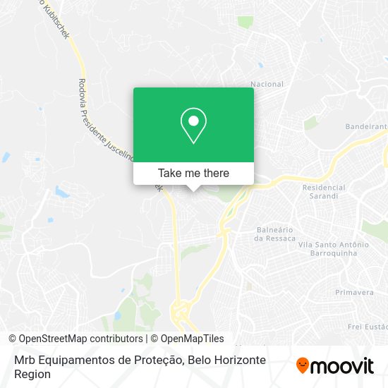 Mrb Equipamentos de Proteção map