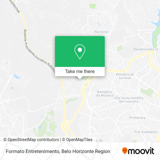 Formato Entretenimento map