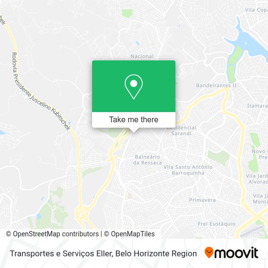 Transportes e Serviços Eller map